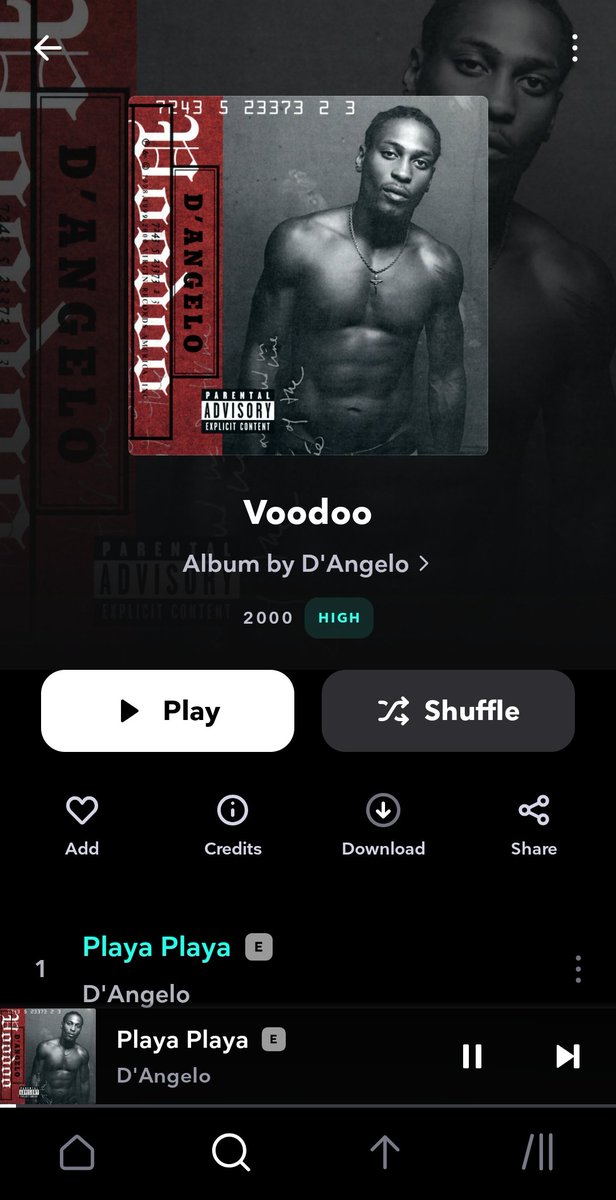 You haven't lived until you can say you have cooked a dinner for the love of your life listening to voodoo