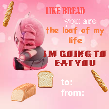 happy valentines from fatass teto!