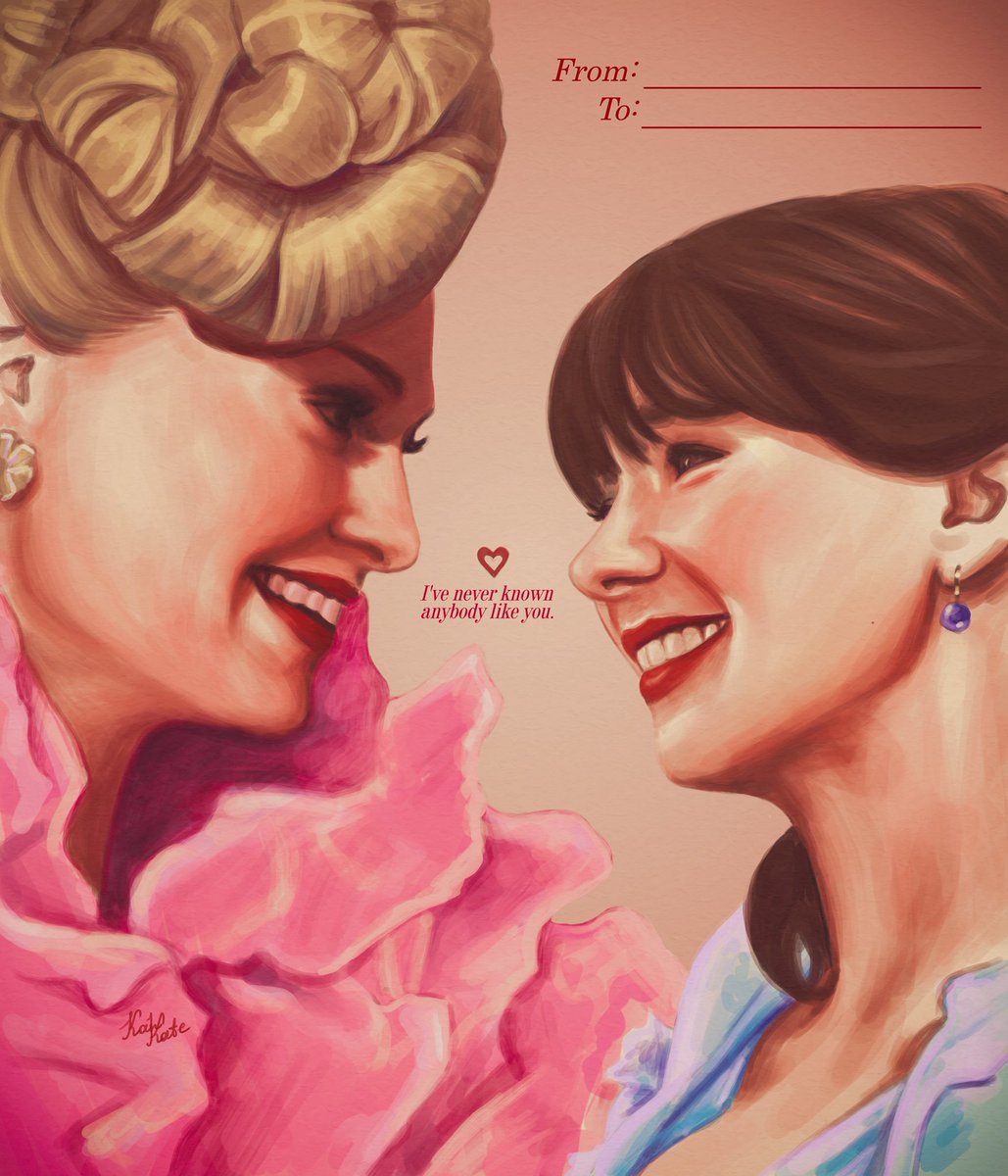 kankatess's tweet image. happy valentine’s day 💘

#bridgerton #creloise #polin