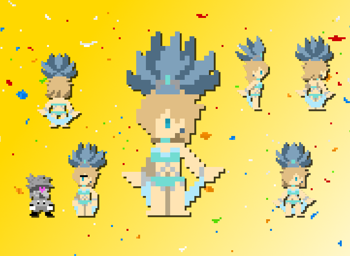 Carnaval Rosalina Costume in 8-Bits

#8bits #sprite #aseprite #Carnival2026 #Rosalina