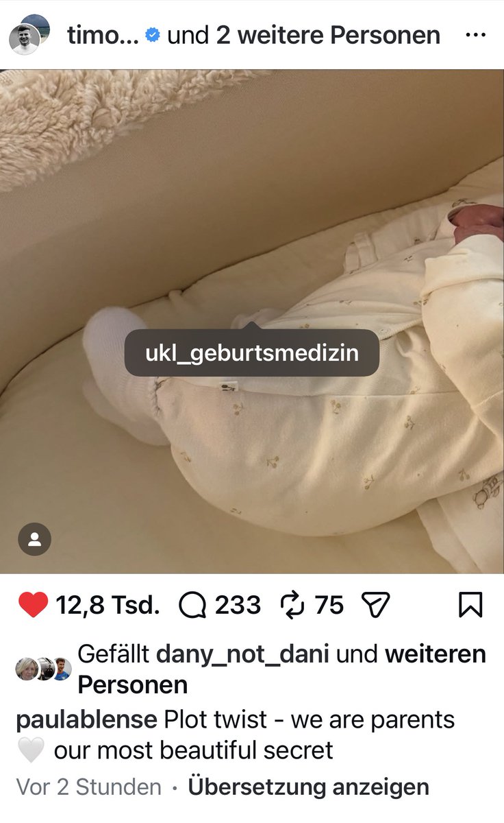 Sabine_Frieda's tweet photo. #TurboTimo und seine Frau Paula auf Insta.     Herzlichen Glückwunsch und eine schöne Zeit 👶 https://t.co/Qe7yZmVncS