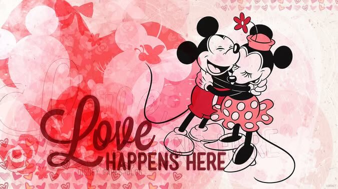Happy Valentine’s Day! 💕✨ May your day be filled with love, laughter, and maybe a Mickey-shaped treat or two 🍓🏰 #ValentinesDay #DisneyMagic