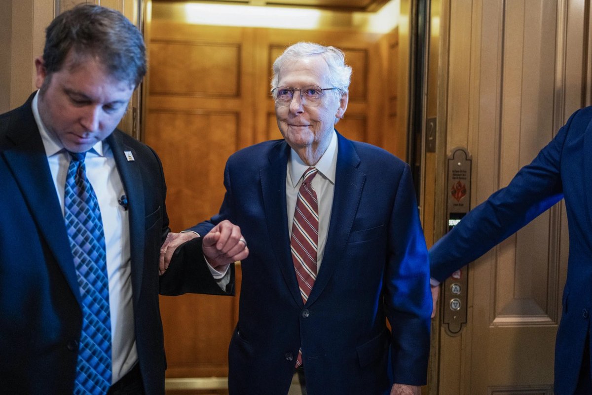 Milajoy's tweet photo. Mitch McConnell hates Trump more than he loves his country. 

Thom Tillis hates Trump more than he loves his country. 

Lisa Murkowski hates Trump more than she loves her country. 

They are un-American. 

Dump them now. https://t.co/EiV77uUlyz