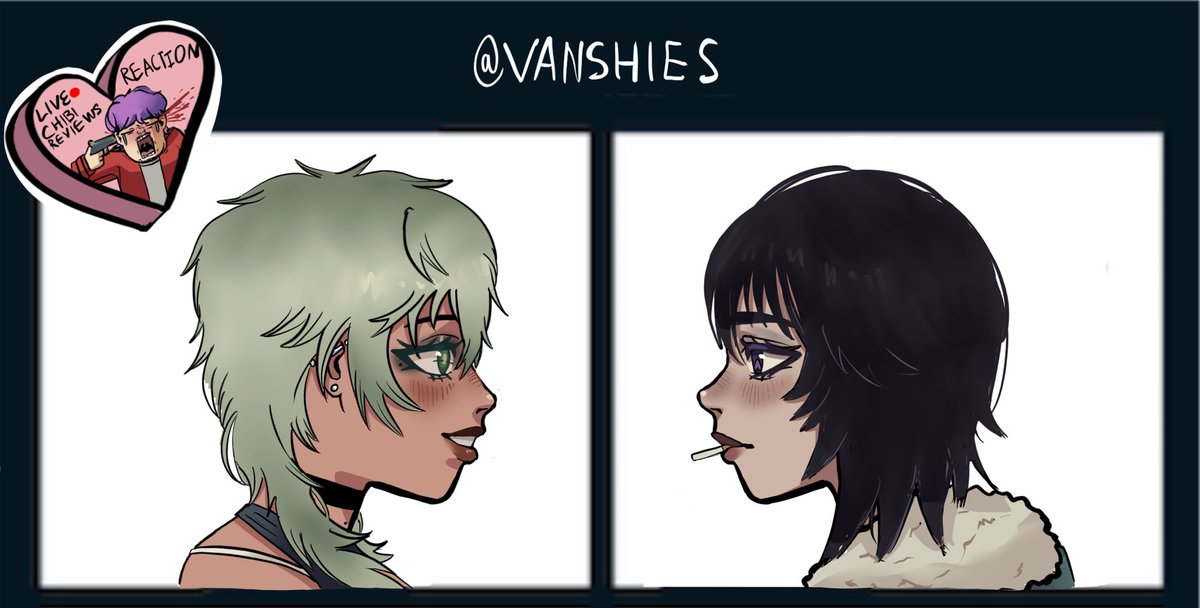 VANSHlES's tweet photo. Let’s move onto a couple that’s actually going to have a good night tonight,,,
Happy Valentine’s Day!! :D #vaoc #oc https://t.co/tJBnE56jRU
