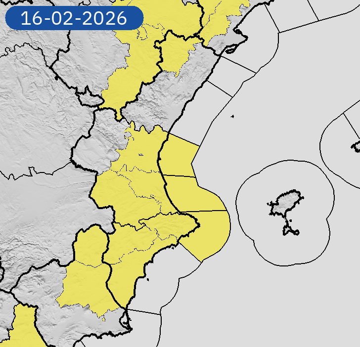 15/02 00:06 AVISOS HOY Y MAÑANA | Comunitat Valenciana: vientos y costeros. Nivel máximo de aviso: naranja.
Actualizaciones en aemet.es/es/eltiempo/pr…