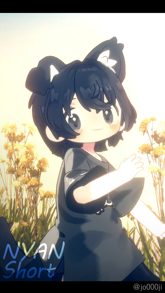 ねこのこねこ屋 🐶わんわんツーサイドアップ🐶 と 🐱にゃんショート