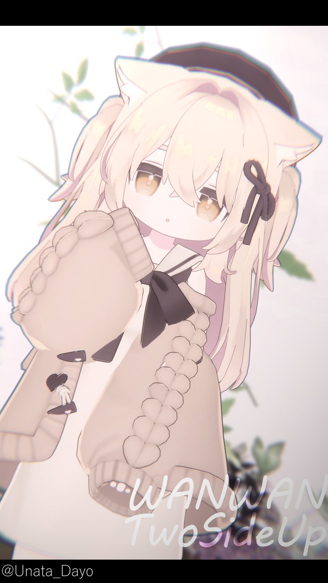 ねこのこねこ屋 🐶わんわんツーサイドアップ🐶 と 🐱にゃんショート