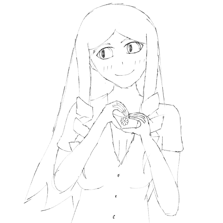 bumbletons's tweet image. Day 17 of drawing Kiyoka every day!