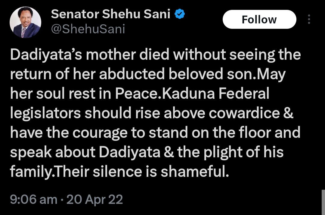 SidiKunti's tweet photo. @ana_herleemerh Ayar a kanki za ta yi aiki. Don kuwa ba yau Shehu ya fara kwarmato kan Dadiyata ba. Ku ne masu son zalunci da azzalumi. Mummunan albishir gareku

 وَلَا تَرْكَنُوا إِلَى الَّذِينَ ظَلَمُوا فَتَمَسَّكُمُ النَّارُ وَمَا لَكُم مِّن دُونِ اللَّهِ مِنْ أَوْلِيَاءَ ثُمَّ لَا تُنصَرُونَ https://t.co/G2wYaqUnuc