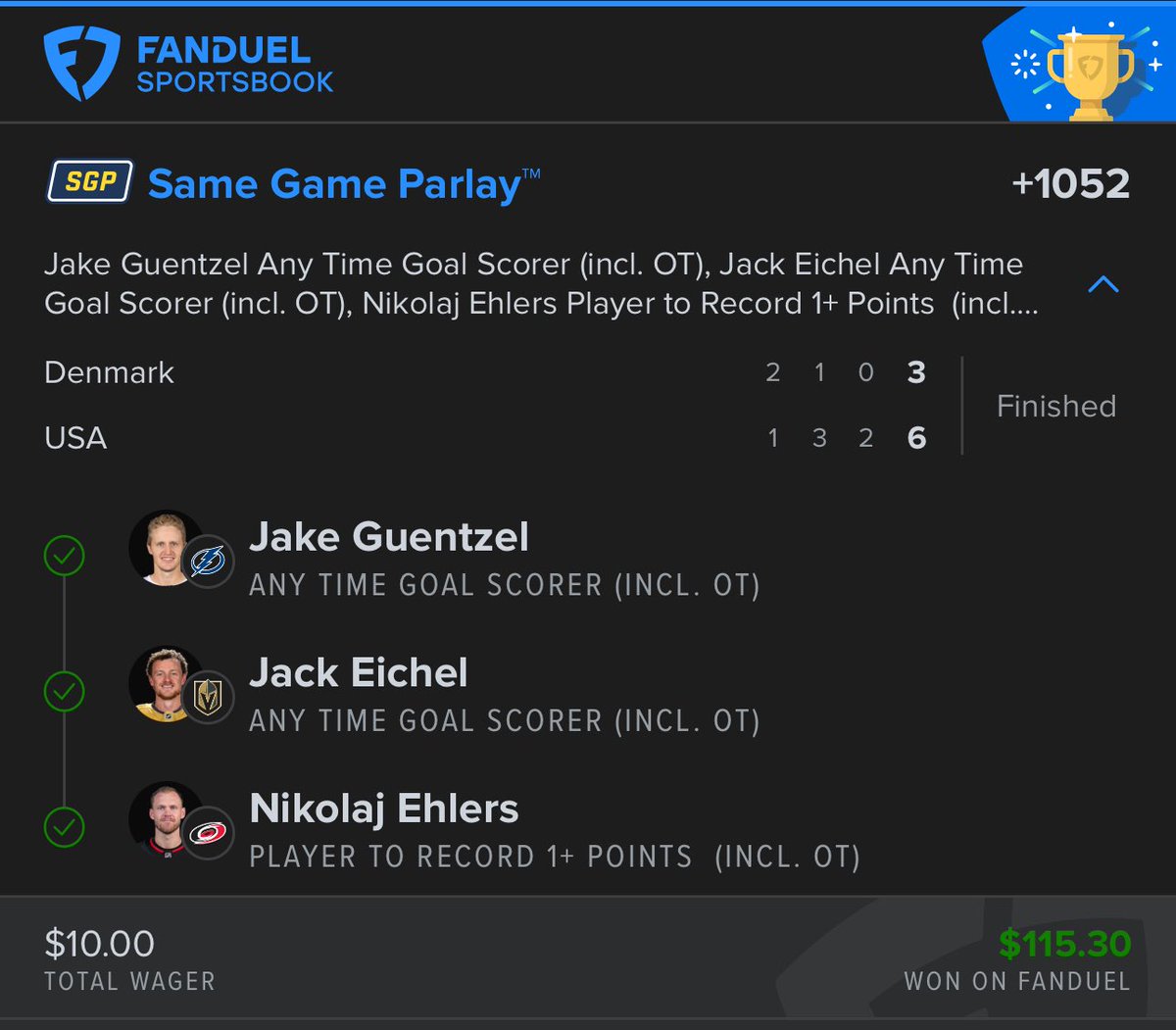 MiggsPicks's tweet photo. Couldn’t put out a free one for X today but the Olympic heater continued in the cord.
Every sport. Everyday
#MilanoCortinaOlympics2026 #fanduel
#Prizepicks #Hockey #Gambling𝕏 #ATGS https://t.co/6Ar41lfmqi