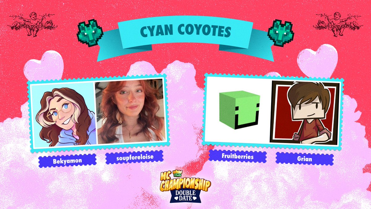 Dodgebolt results aside, with the conclusion of MCC: Double Date, Fruitybread duo (Grian and Fruit) have a 75% Dodgebolt appearance rate, with their every team except the mcc11 lime Liches making top 2… THATS my goated duo