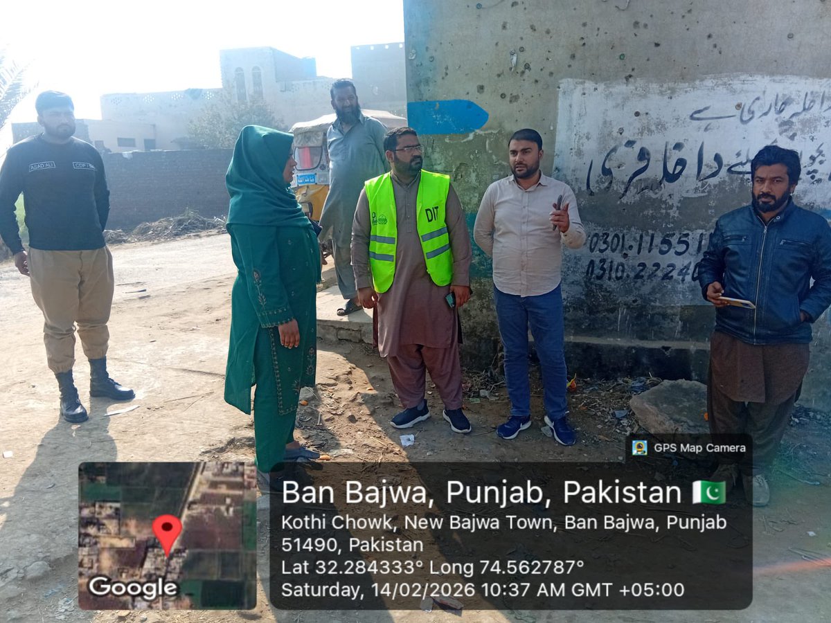 acpasrurpk's tweet photo. Zero Waste Campaign in Ban Bajwa.
Strict Action shall be taken against violators on spreading wastes on non assigned places. https://t.co/iQm8PdhEkU
