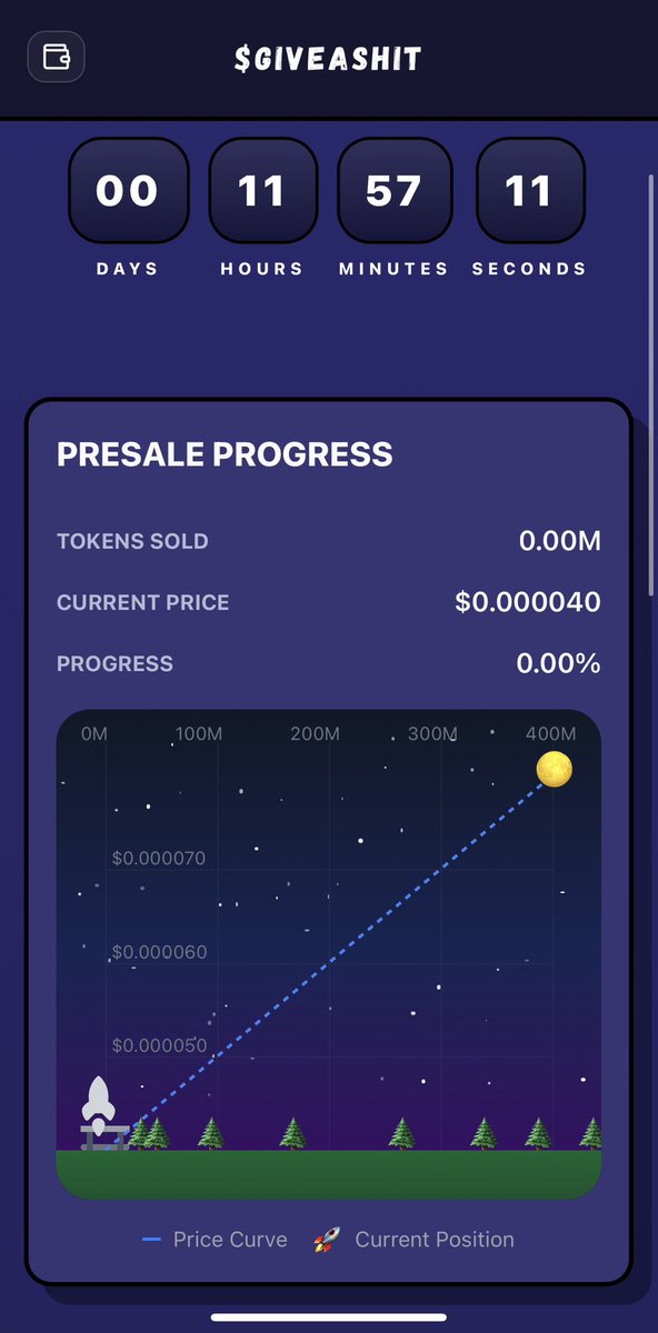 🚀 12 HOURS TO PRESALE 🚀

Rocket’s on the launchpad. Ready to go. 🌕

🌐 Presale: app.giveashit-token.com
🧾 Official Coin Address: wLSWdyjNiMSprbLsDztbyt161bXvy1mSKqAkMazshit

Fully custom build.
No templates. No shortcuts.

Let’s launch. 💩🚀