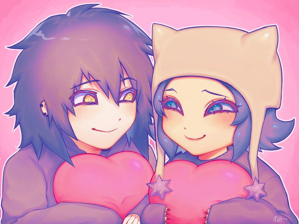 happy valentine's day!!! finished this up for the man i am romantically involved with in between comms :3