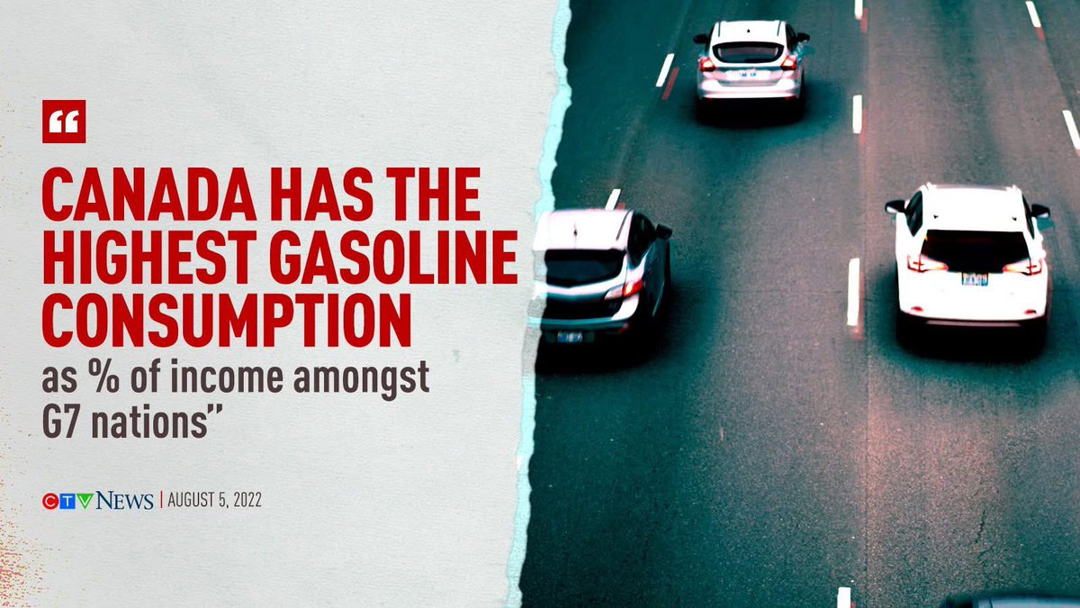 Canada have proposed a pause on collection of federal taxes on gasoline, but the Liberals refuse to give Canadians suffering from high inflation a break  - despite reaping huge revenues from oil for their government's coffers.