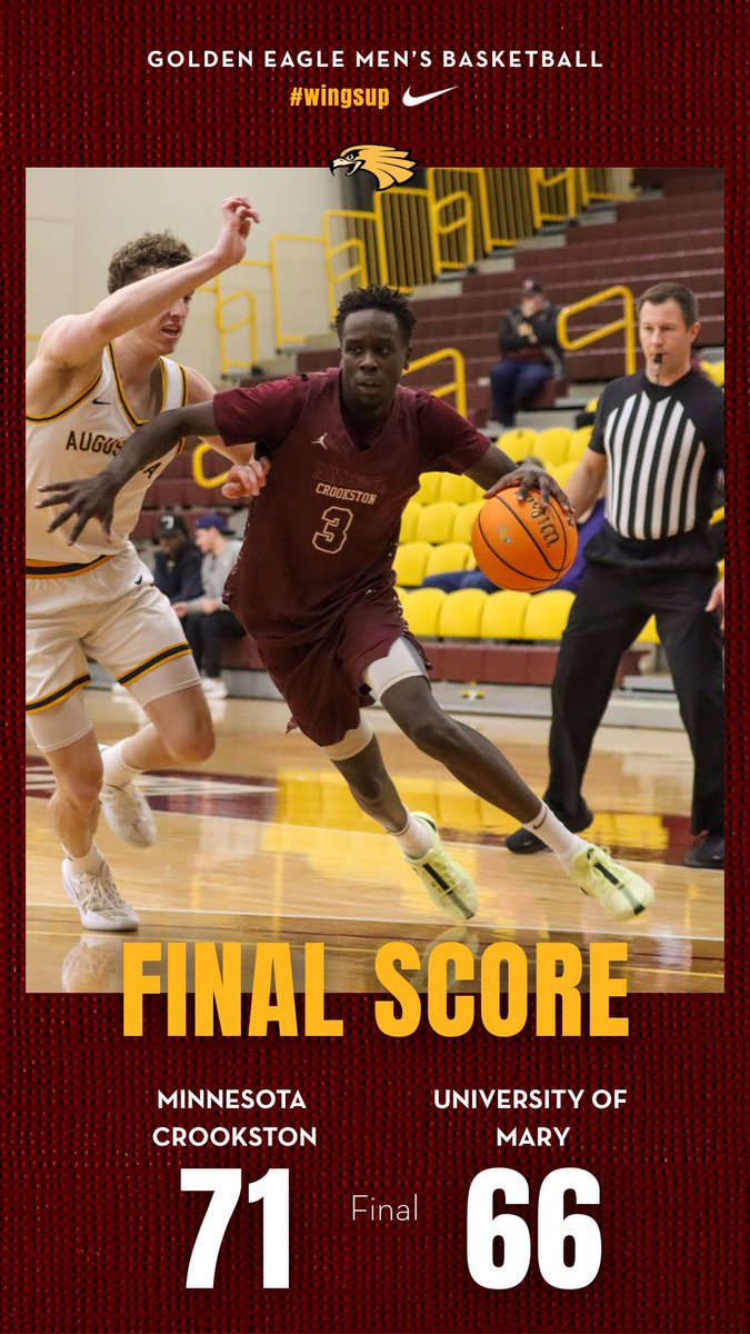 MN Crookston MBB tweet media