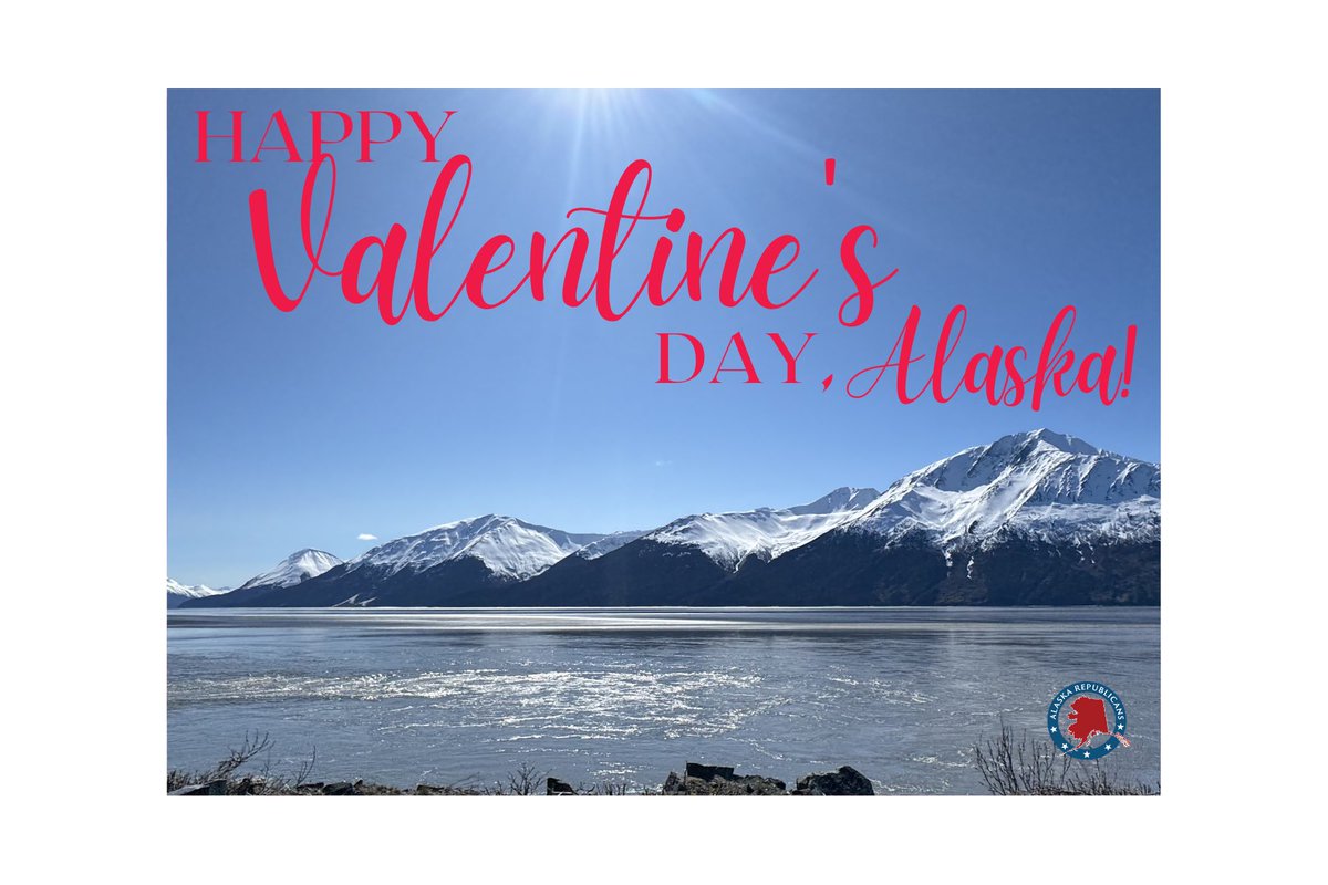 Happy Valentine’s Day from the Alaska Republican Party!

Today we celebrate the heart of our movement and all that we love: our grassroots volunteers, our dedicated leaders and supporters, our conservative values, our faith, our families, our freedoms, the great State of Alaska,