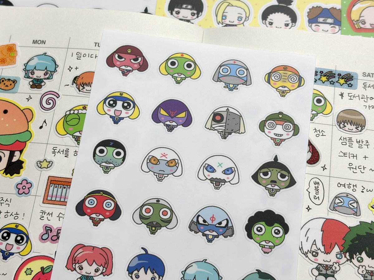 케로로 나루토 헌터헌터 은혼 등등 통판🎶

🗓️ 2월 15일(일) 17:30 ~2월 18일(수) 19:00
🔗 witchform.com/deposit_form.p…

#rt 추첨 두 분께 스티커 보내드려요⌯ᐢᗜᐢ⌯ಣ 

통판 오픈 첫 날 (15일)!^_^ 만 원 이상 구매시 스티커 한 장 랜덤으로 증정해드립니다! 🙇‍♀️