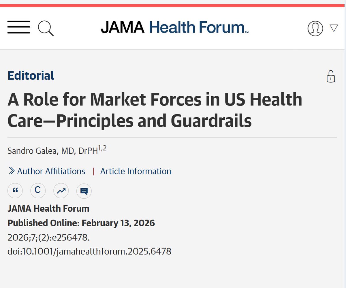 JAMA Health Forum tweet media
