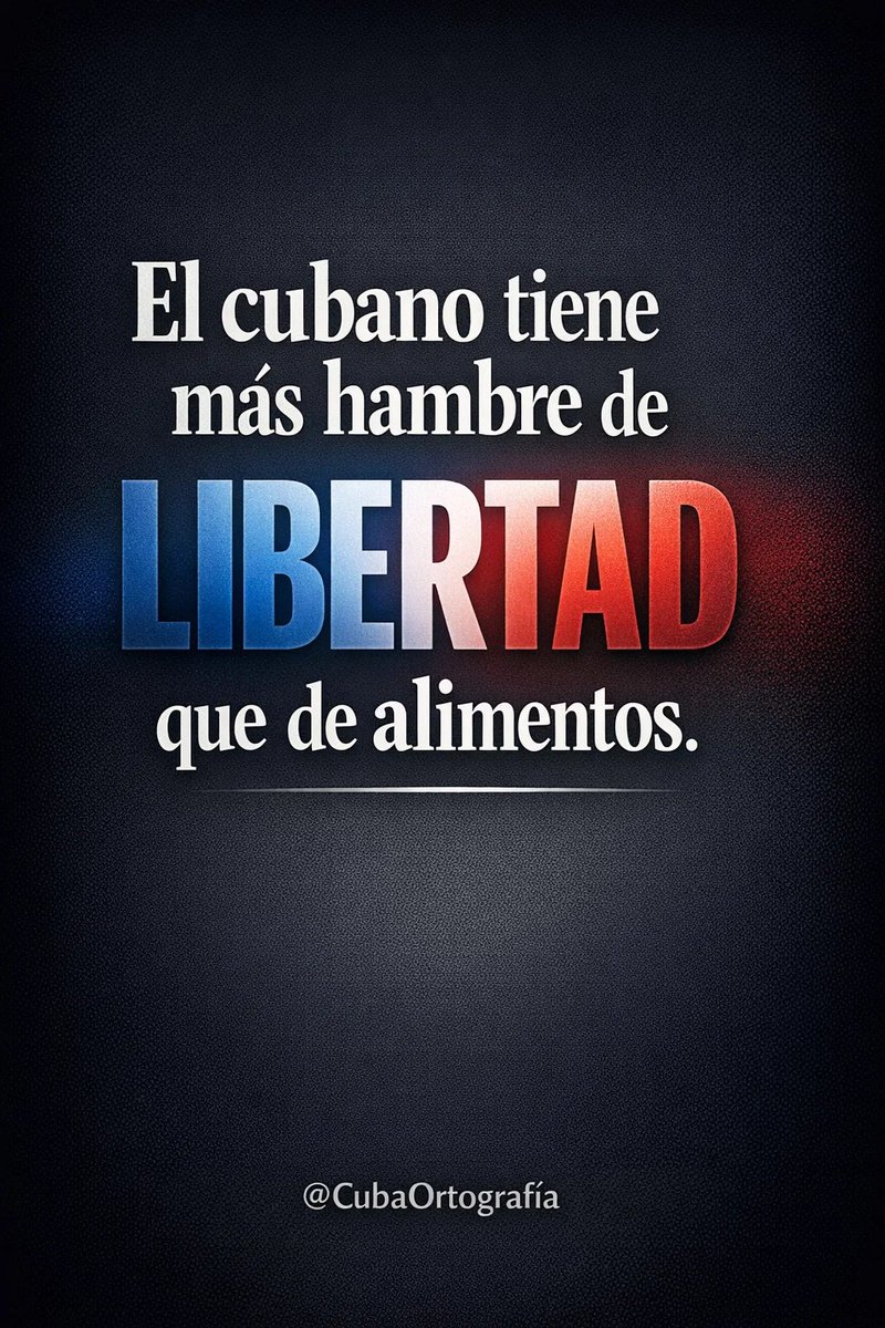 𝗖𝘂𝗯𝗮 𝗰𝗼𝗻 𝗛 𝗱𝗲 𝗢𝗿𝘁𝗼𝗴𝗿𝗮𝗳𝗶́𝗮 (@cubaortografia) on Twitter photo 
