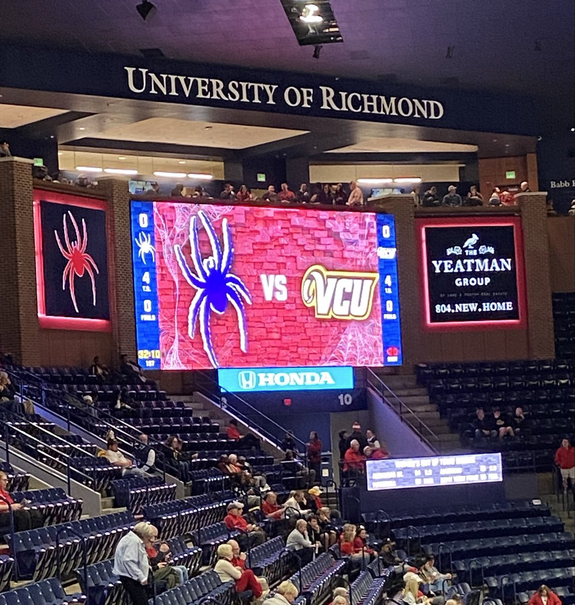 Part 2 of the #CapitalCityClassic - go Rams! #LetsGoVCU 🖤💛🖤💛