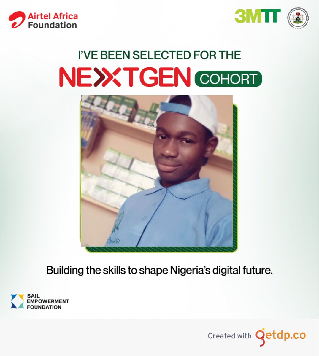 DesmandEmmanuel's tweet photo. I’m thrilled to announce that I’ve been selected as a fellow for the Next Gen Cohort! I’m truly excited about the journey ahead—learning, building, and growing alongside such an amazing community.
#My3MTT #3MTTWeeklyReflection  @3MTTNigeria @airtelafrica @IHSTowers @NITDANigeria https://t.co/P8w2yssKYt
