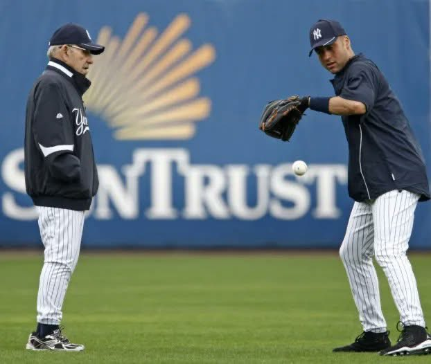 One time Derek Jeter was in a terrible slump and Yogi Berra walked into the clubhouse. He sat down next to Jeter &amp; was quiet for a few moments before saying:

"I think I know how to solve your problem: you should swing at strikes."