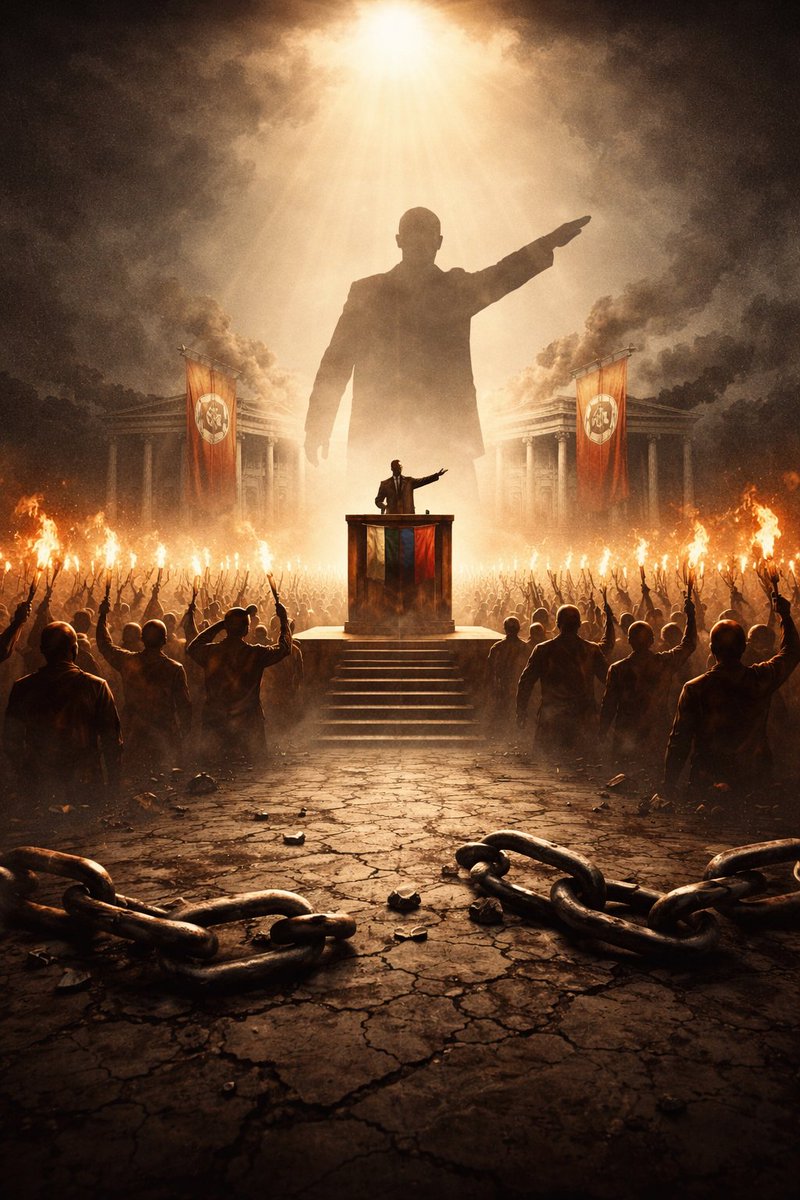 🔥Dyktatura rzadko zaczyna się od przemocy.
Najczęściej zaczyna się od:
❗️wskazania wroga,
❗️obietnicy prostych rozwiązań,
❗️„tymczasowego” ograniczenia demokracji.
Nie potrzeba większości, by przejąć władzę.
Wystarczy układ elit, propaganda i strach.
👇
dorotakania.pl/2026/02/15/jak…