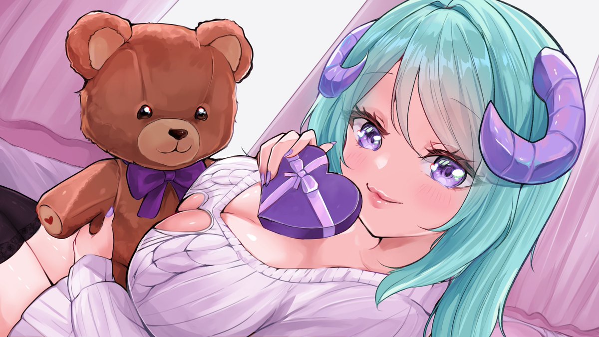 ˚ʚ♡ɞ˚Happy Valentines Day Adventurers ˚ʚ♡ɞ˚

art: @/Angstowo