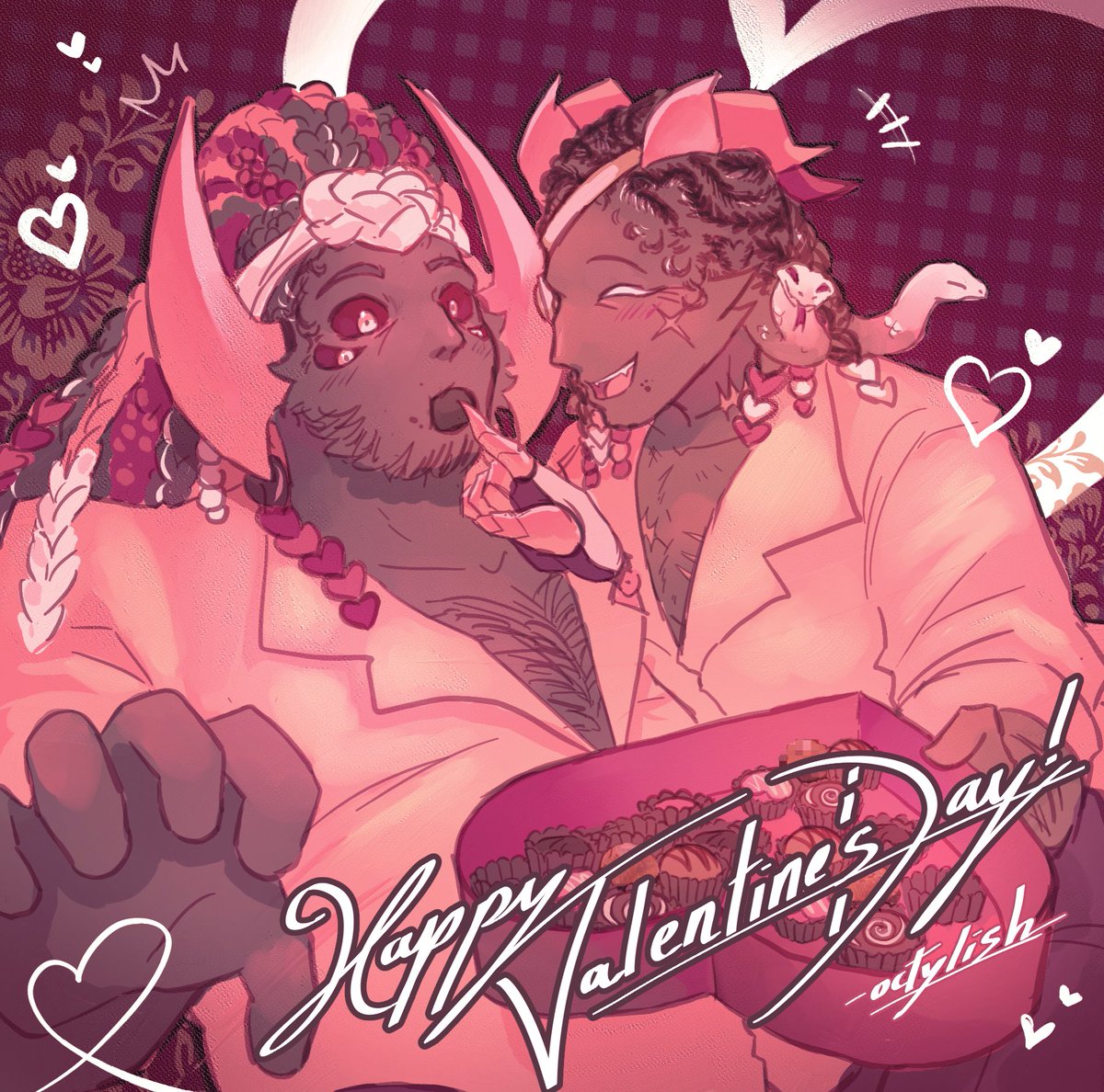 octylish's tweet image. happy banscytheful valentine's guys #phighting