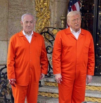 Two war criminals...