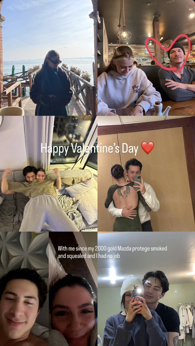 Hudson Williams via instagram stories 🤍🥹