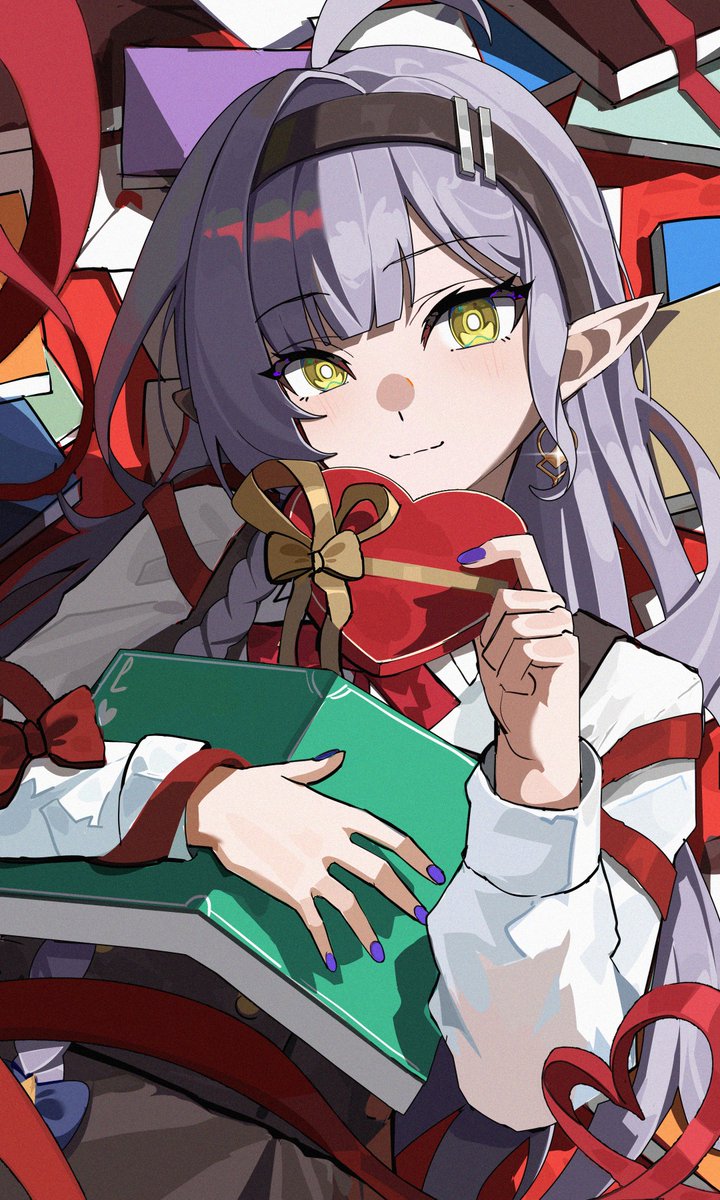 ₊˚⊹♡ Happy Valentine's Day!! ♡⊹˚₊
   ' Chocolate..? For me!? 💝🍫 '

🎨~ <a href="/raliire/">Ralire💫| busy w/ cms + uni</a> | #Mazzypiece