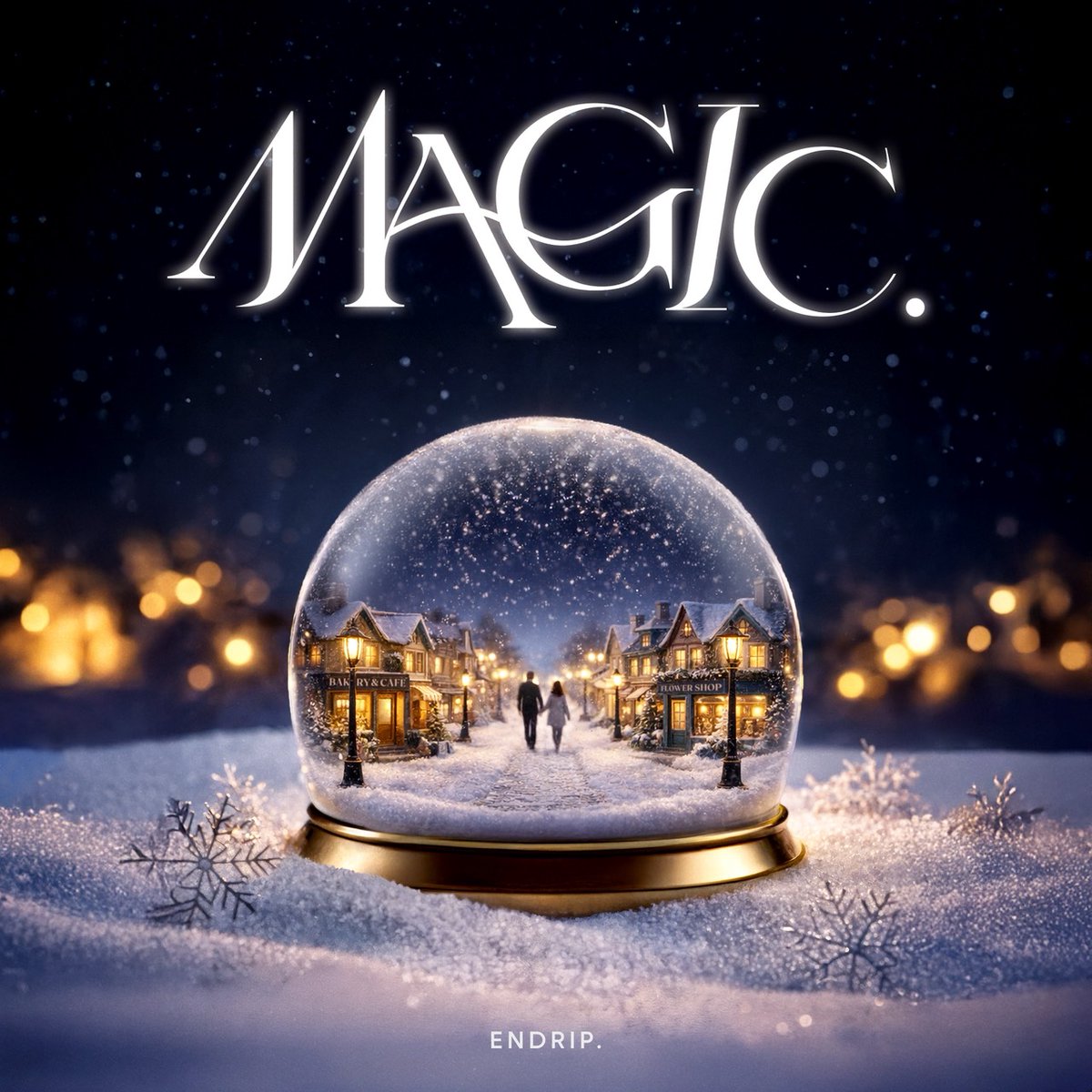 endrip_official's tweet photo. ❄️ジャケット写真公開❄️

昨日披露したMAGIC.のジャケット写真公開✨
音源解禁までお楽しみに⛄️

🎧クレジット
Lyrics by HITUMABUSHI MK-2
Composed by HITUMABUSHI MK-2

choreo by 中川英明
@hideaki_422 

[Mカード収録]
2026.2.21 0:00予定

[Subscribe.]
2026.2.25 0:00予定
🔗 https://t.co/fZSpKmJ50G
※事前に告知させて頂いた日時より1日早まって配信開始となります。

#ENDRIP
#エンドリ
#それはまだ見えない