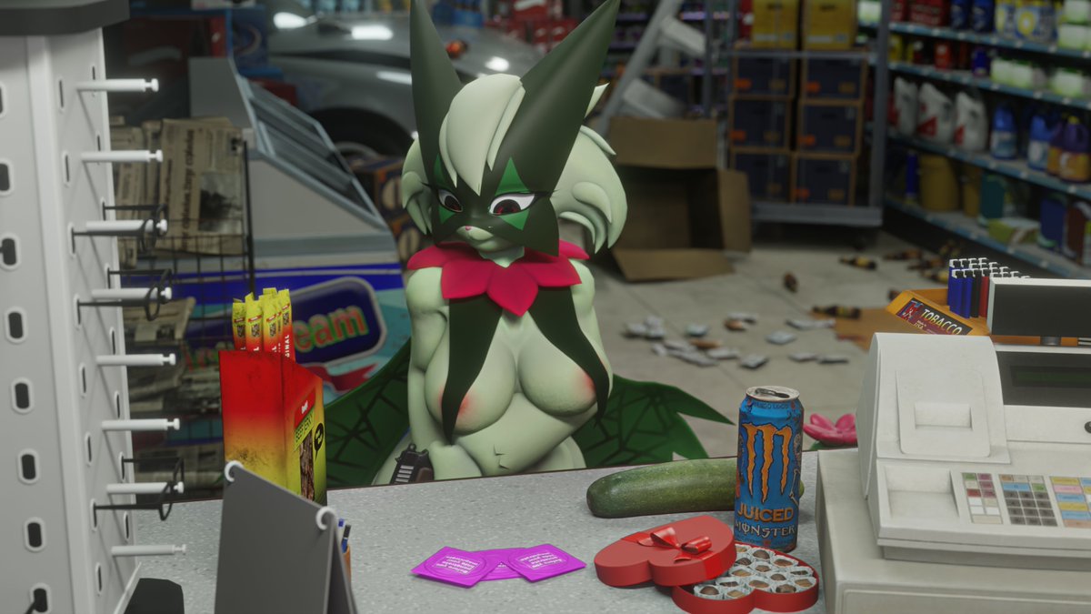 Another Valentine's and still no maidens, atleast she is doing something to enjoy the rest of the day
Meowscarada: <a href="/seriuswolf/">Seriuswolf 🇲🇽 🔞</a> 
map: open3dlab.com/project/d10692…
#furry #3DNSFW #BlenderNSFW