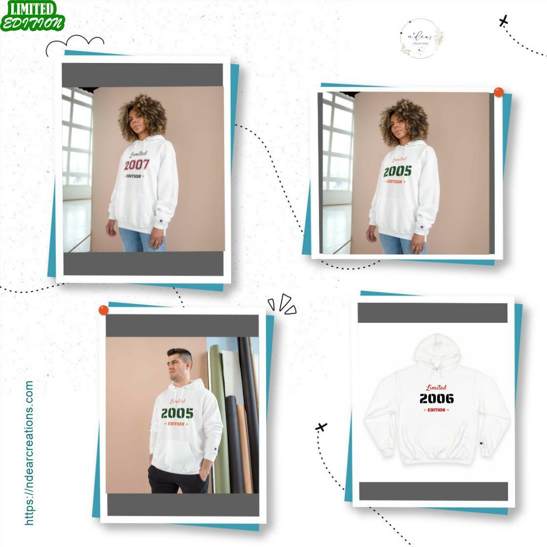 ndearcreations's tweet image. Wrap yourself in collegiate spirit this holiday season with our Limited Edition Year Hoodie. Champion comfort awaits you at just $49.61—grab yours before they’re gone! #UniqueGiftIdea #UniquePresent

Shop Now ndearcreations.com/products/limit…