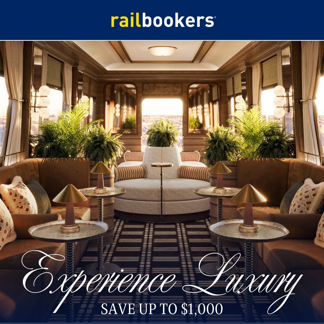 Big views and even bigger savings are waiting for you. Save up to $1,000 per couple on 2026 luxury rail vacations with Railbookers. Your next great adventure starts on the tracks. 

Learn more: vacations.oregon.aaa.com/10404128/save-…