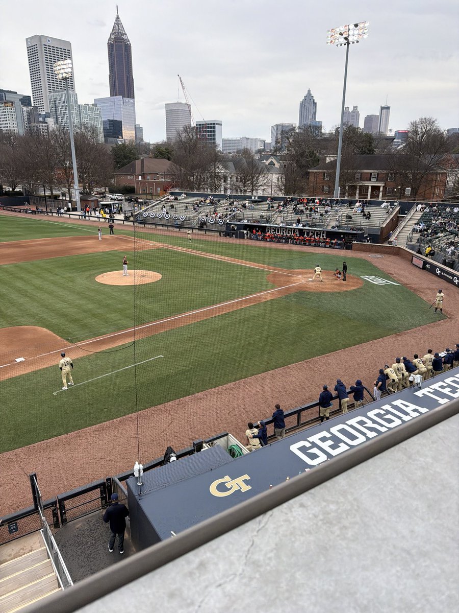 NicoleBuzzinGT's tweet photo. Ultimate BTA!!! 27-4!!! But what a fun day at Mac Nease for GT Saturday baseball!!! ❤️🐝⚾️ @GTBaseball #OpeningWeekend #BaseballsBack #BTA https://t.co/lvAWrxnJde