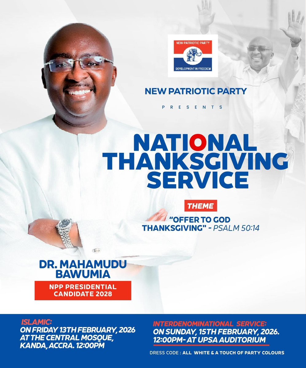 SarfoJnr1's tweet photo. C-Competence
I-Integrity
H-Humility

#BetterWithNPP 
#WinWithBawumia
#Bawumia2028 https://t.co/mqUCXa5XFR
