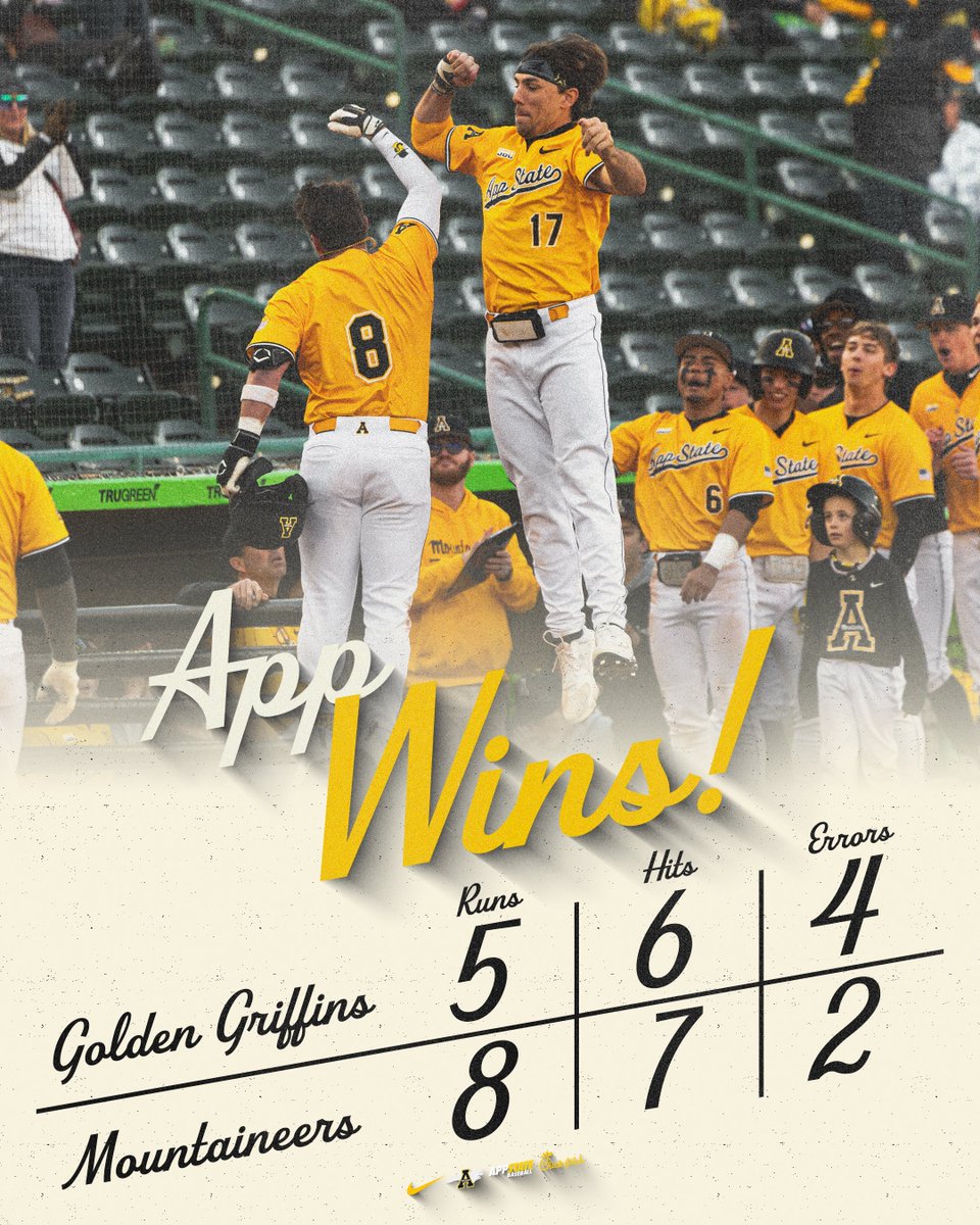 App State Baseball tweet media