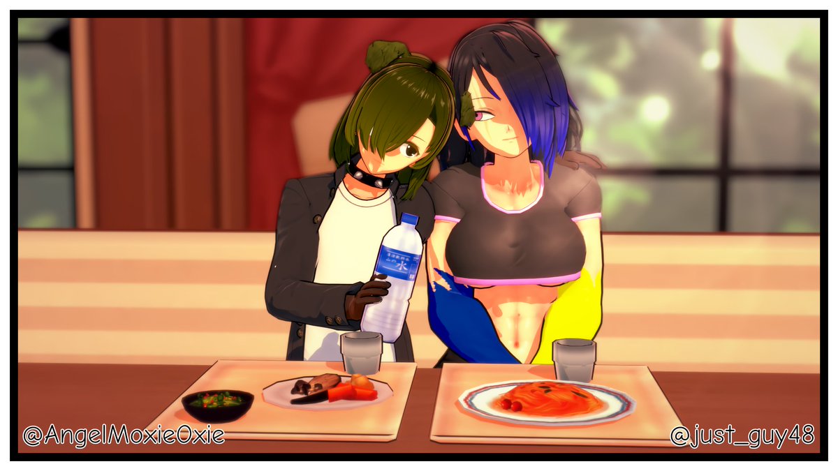 Y después fue a cenar junto a Devora (<a href="/just_guy48/">𝐃𝐞𝐯𝐨𝐫𝐚</a> )
#ValentinesDay #Koikatsu #Koikatu #3DArt #originalcharacterart #anime