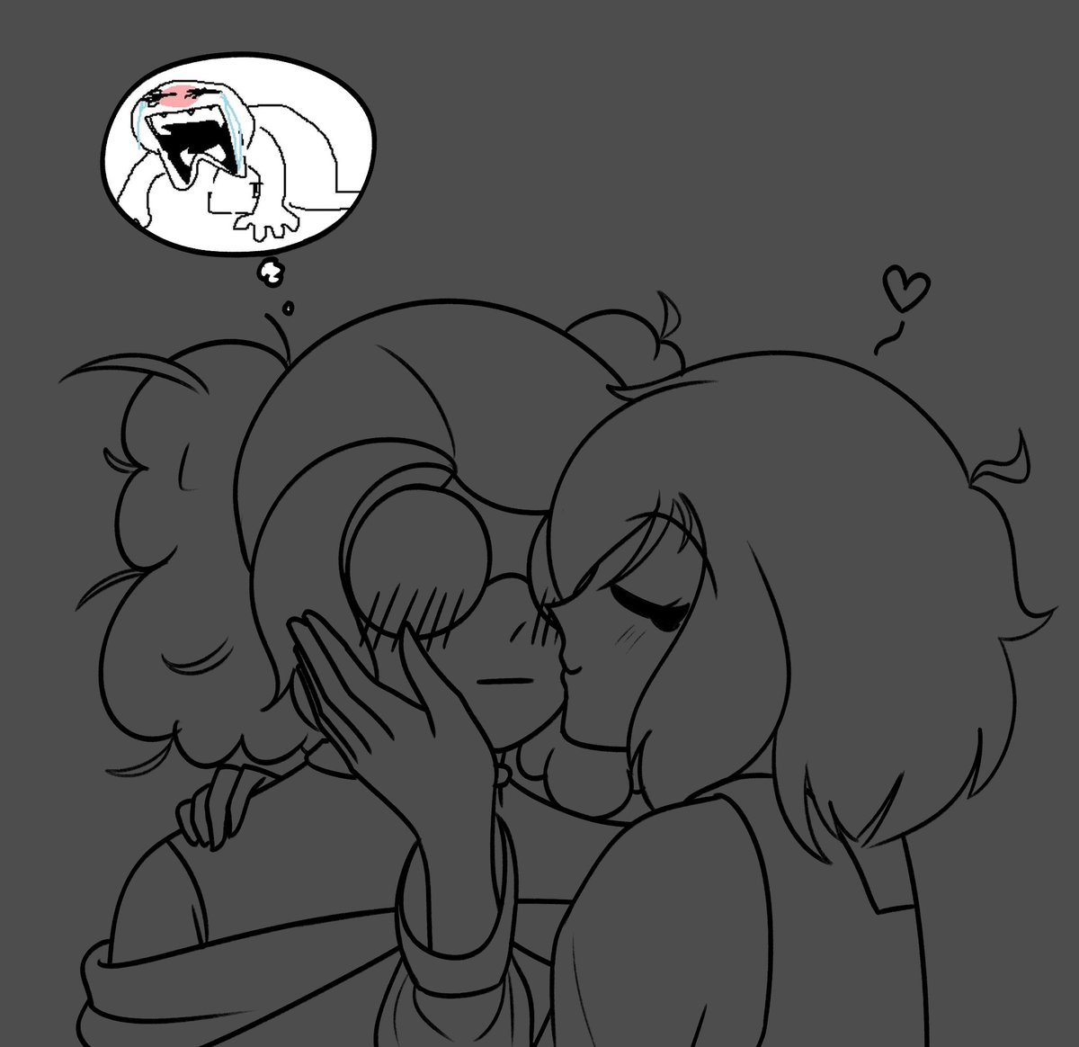 RottyUnwoven's tweet photo. im doing both actually i forgot i had this (my good pal @whensrell's oc yuri) https://t.co/Yj5U19gaQF