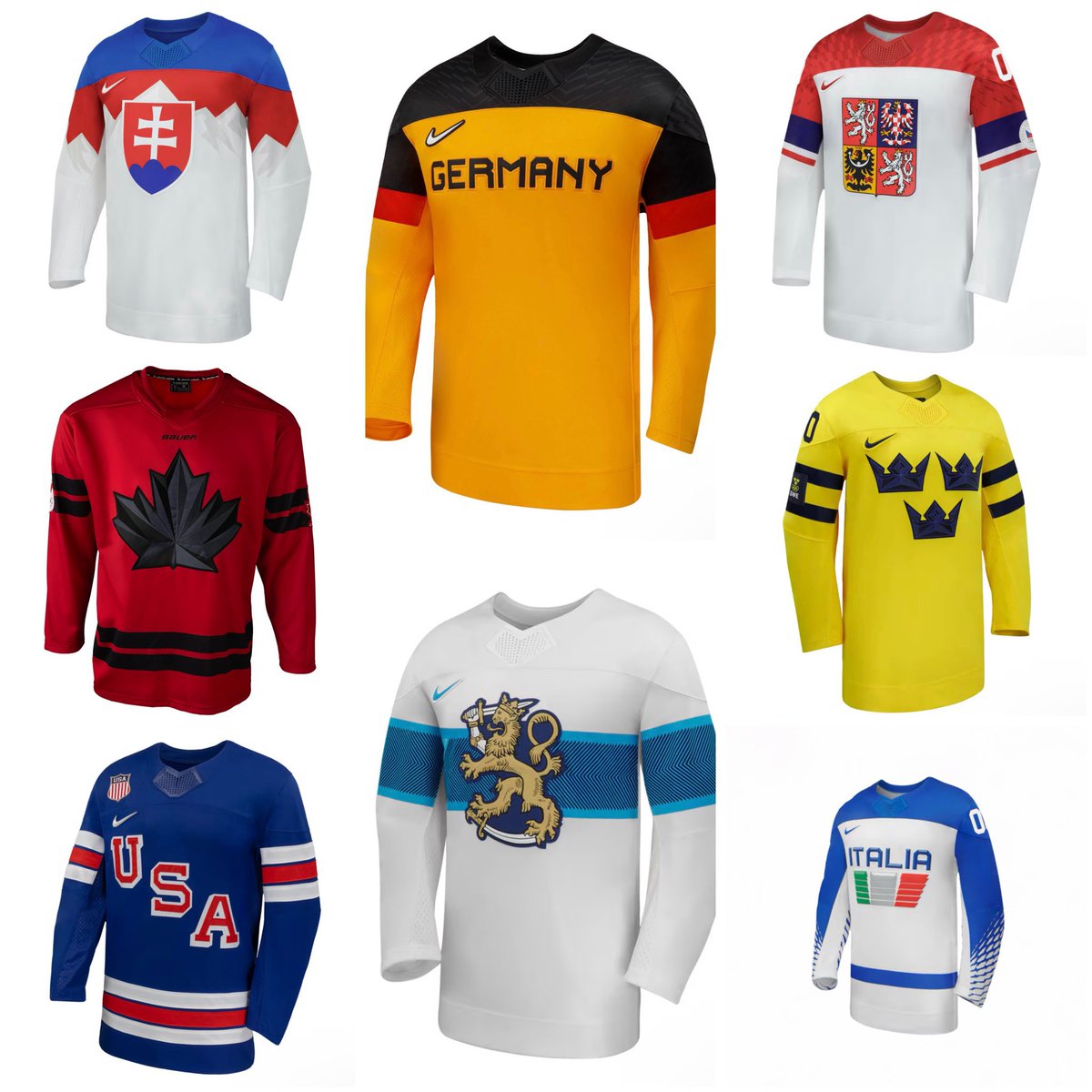 HKYJersey's tweet image. 🚨OLYMPICS JERSEY GIVEAWAY🚨

We’re giving away Olympics team jerseys of your choice w/ the player!

🇨🇦🇺🇸🇸🇪🇫🇮🇩🇪🇸🇰🇮🇹🇫🇷🇱🇻🇨🇿🇨🇭🇩🇰

To enter: 

1. FOLLOW @HKYJersey
2. LIKE ❤️ &amp;amp; RT 🔄 this tweet
3. Reply w/ your size, player &amp;amp; nation
4. Enter email on HKYJersey.com
