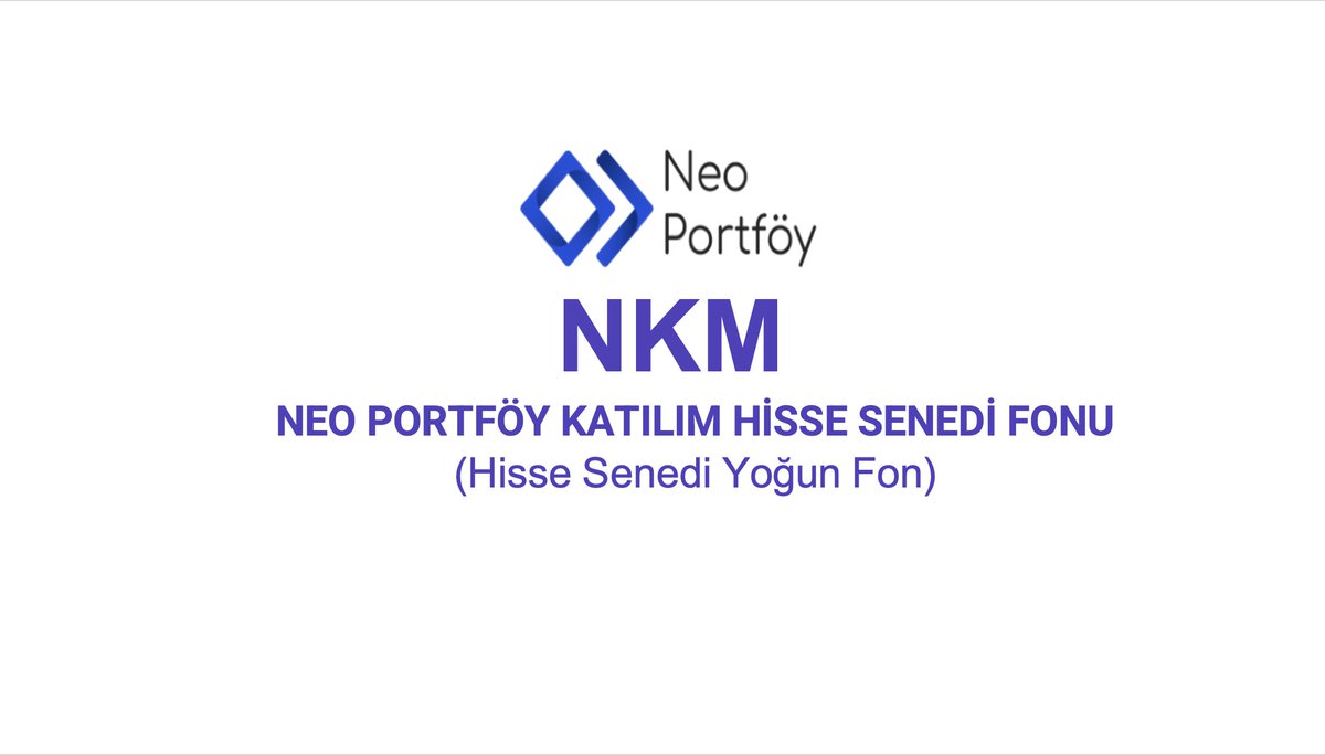 NKMNeoPortfoy's tweet photo. 1)NKM – Neo Portföy Katılım Hisse Senedi Fonu, 16 Şubat Pazartesi günü saat 09:30 itibarıyla TEFAS’ta işlem görmeye başlıyor!

Türkiye ekonomisinin büyüme potansiyeline ve Borsa İstanbul’da işlem gören şirketlerin uzun vadeli değer artışına inanıyoruz. Bu vizyonla kurduğumuz katılım hisse senedi yoğun yatırım fonumuz; yerli şirketlere odaklanan, aktif yönetilen ve tematik fırsatları değerlendiren bir portföy yaklaşımı sunmaktadır.