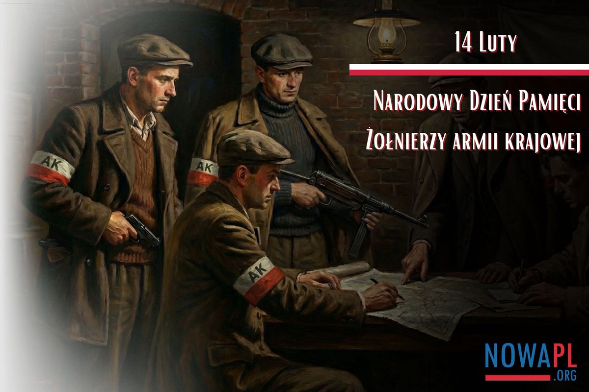🗓️ 14 lutego 1942 roku Związek Walki Zbrojnej został przekształcony w Armię Krajową.

➡️ Dziś, w rocznicę tego wydarzenia, obchodzimy Narodowy Dzień Pamięci Żołnierzy AK, oddając hołd bohaterom, których pamięć wciąż pielęgnujemy.

🤍❤️