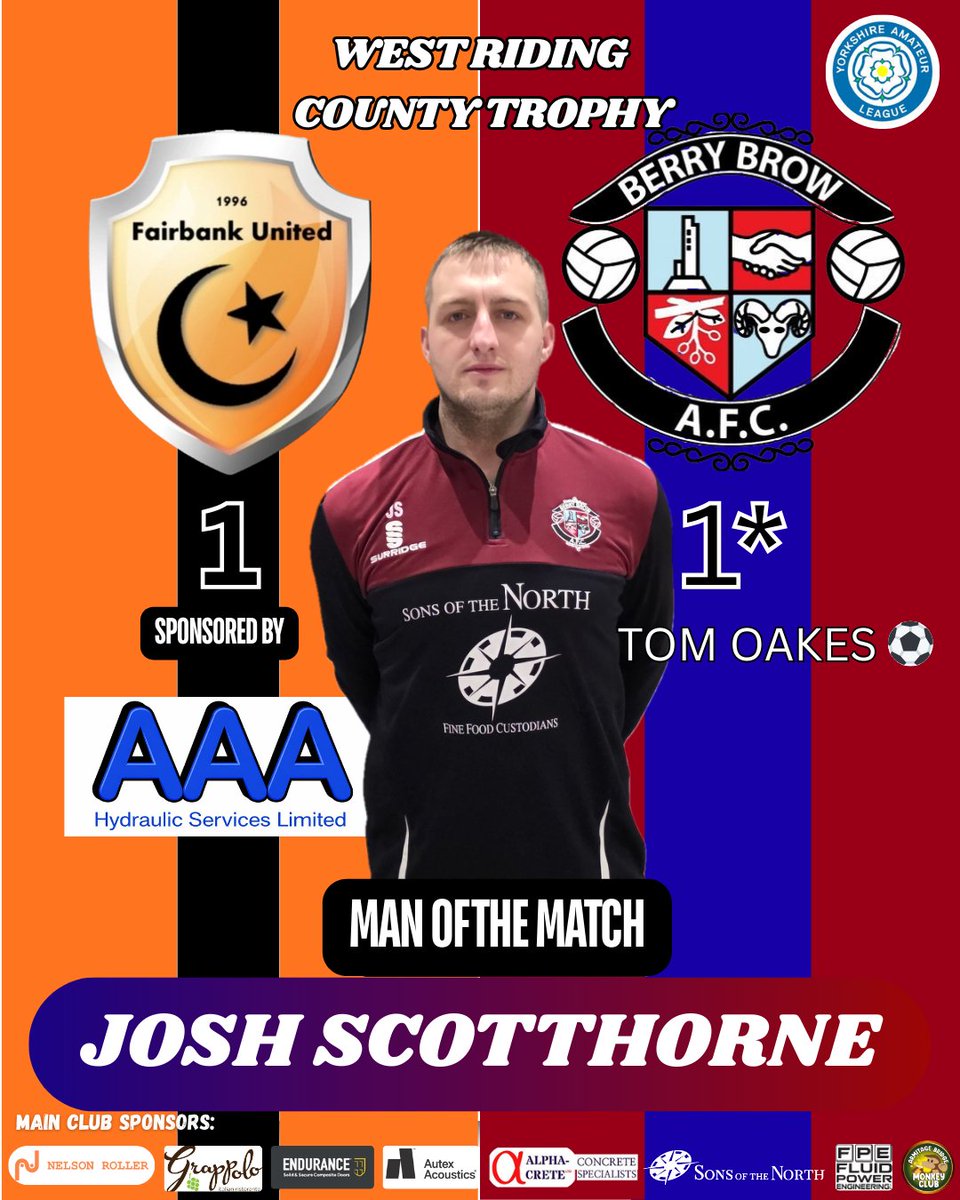 BerryBrowAFC's tweet photo. QF RESULTS! We win on pens as Porter saves and then scores the winner. Unreal performance from the keeper.
⭐️ @joshscotthorn pips him to the MOM through a performance described as 'colossal, heroic, brexit like'

⚽️ @Toakes92 with a goal identical to papiss cisse away at Chelsea https://t.co/FdGoM1cev9