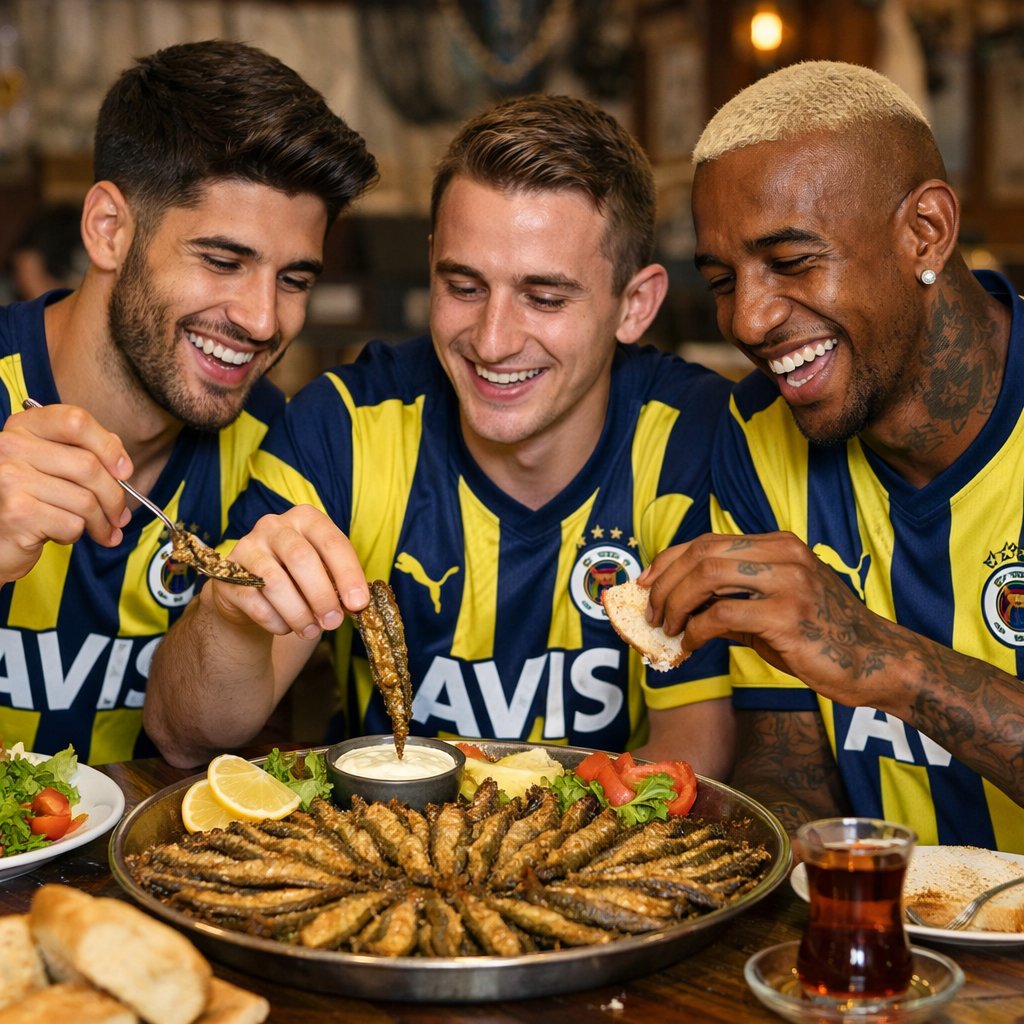 Todesco menüsünü hazırladı #TSvFB #FBvTS #FenerinMaçıVar