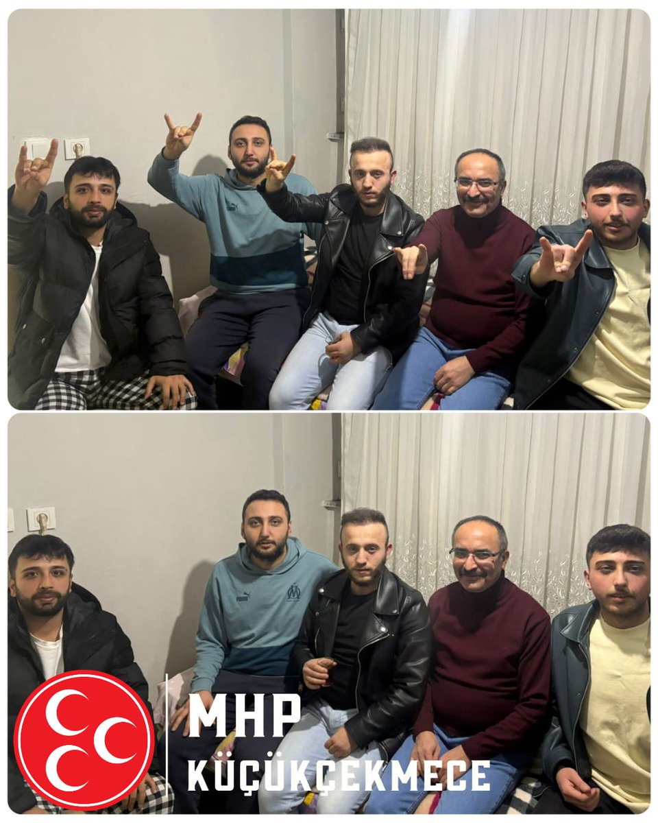 İlçe Yöneticilerimiz, Sayın Liderimizin talimatları doğrultusunda yürütülen #HayırlıGünlerKomşum ve #DerdinDerdimiz Sohbet Toplantıları çerçevesinde Söğütlüçeşme Mahallesi'nde ikâmet eden Yıldız Ailesi'nin misafiri olmuşlardır.

<a href="/_MHPistanbul_/">MHP İstanbul</a>
#MHPİstanbul
#MHPKüçükçekmece