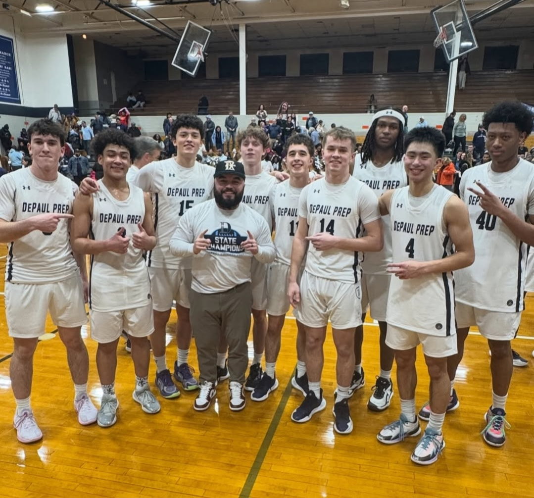 DePaul Prep MBB tweet media