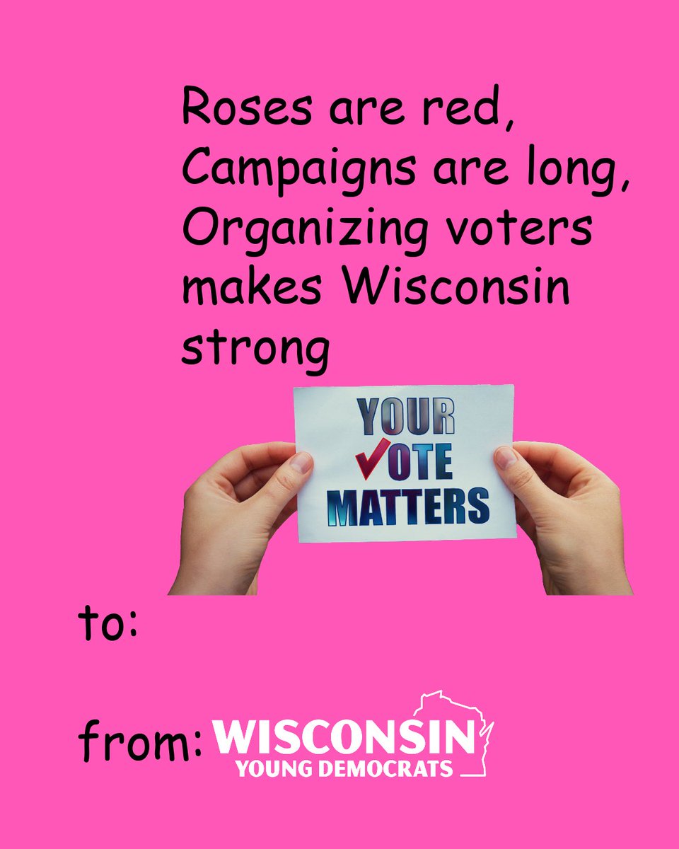 Wisconsin Young Democrats tweet media